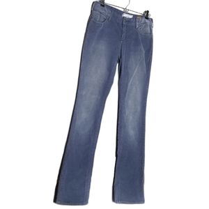 Pilcro and the Letterpress Vintage Slim Corduroy Pants Dusk Blue Size 26